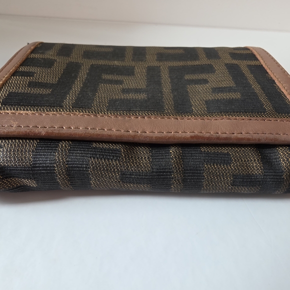Fendi Zucca FF Canvas Wallet - Picture 2 of 13
